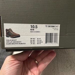Timberland field boots sold out in stores. New!!!!!!
